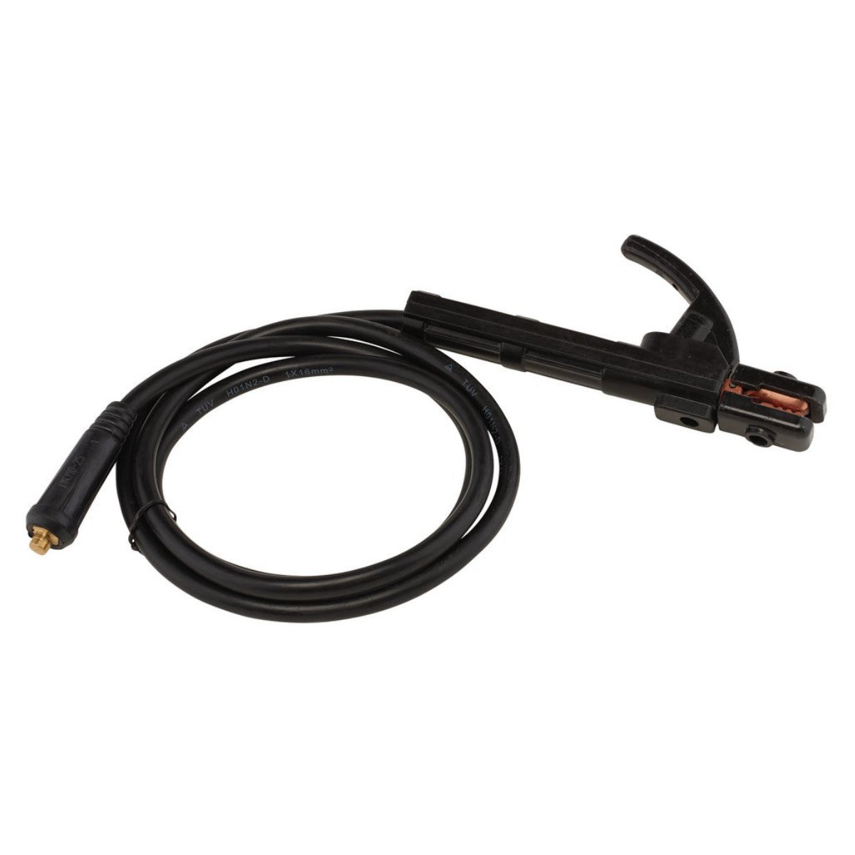 Draper MMA Welding Electrode Holder with 10/25 Dinse-type Plug, 1.8m, 200A 20924