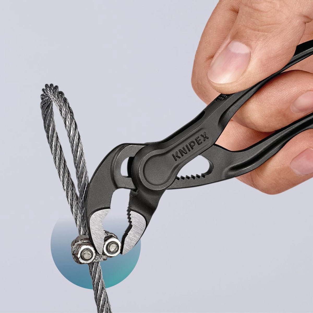 Knipex 87 00 100 BK Cobra XS Pipe Water Pump Pliers, 100mm 21109