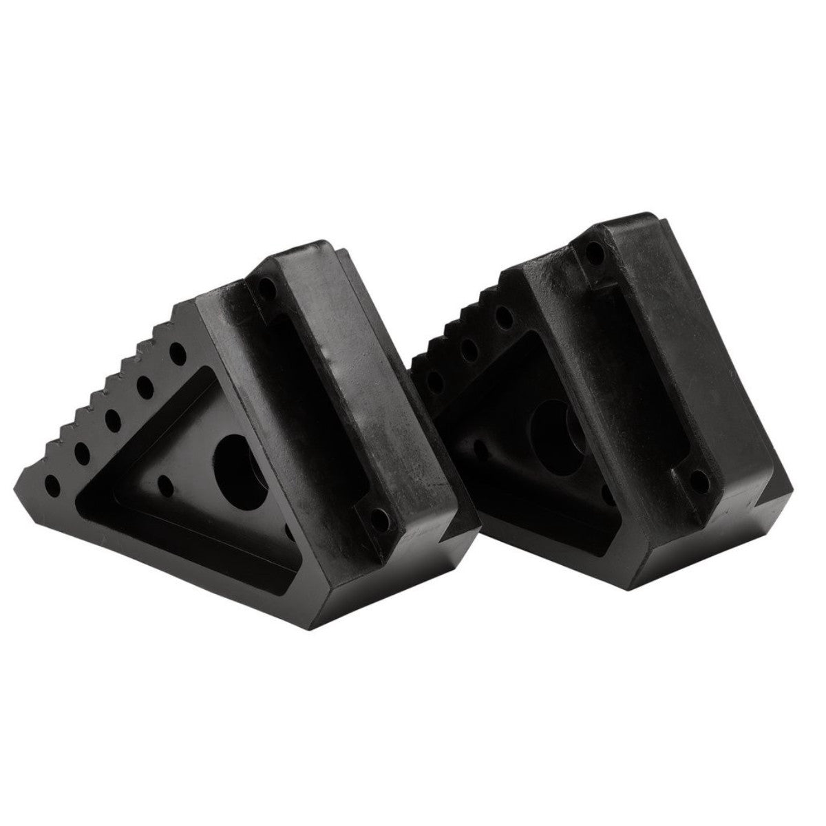 Draper Rubber Wheel Chocks, 3 Tonne (Pair) 21131