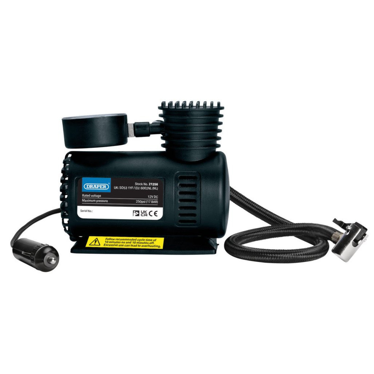 Draper 12V Mini Air Compressor 21256