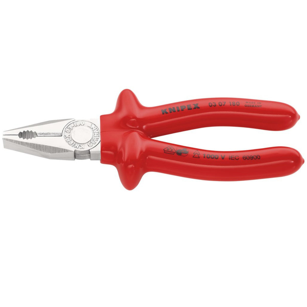 Knipex 03 07 180 VDE Combination Pliers, 180mm 21452