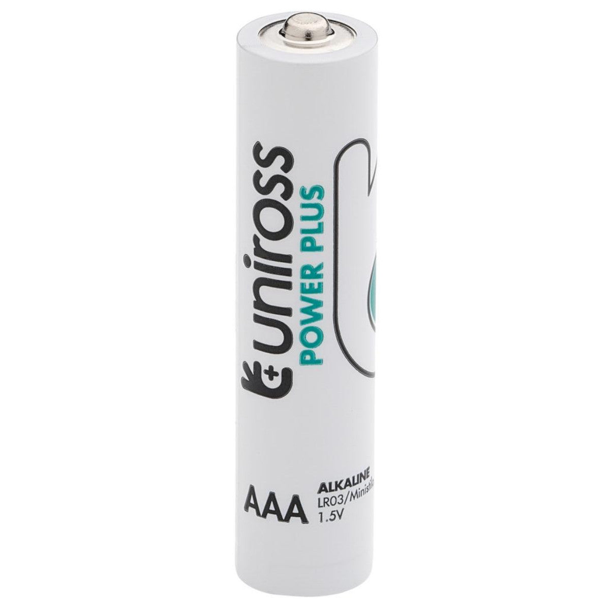 Uniross LR03 AAA Power Plus Alkaline Batteries (Pack of 4) 21606