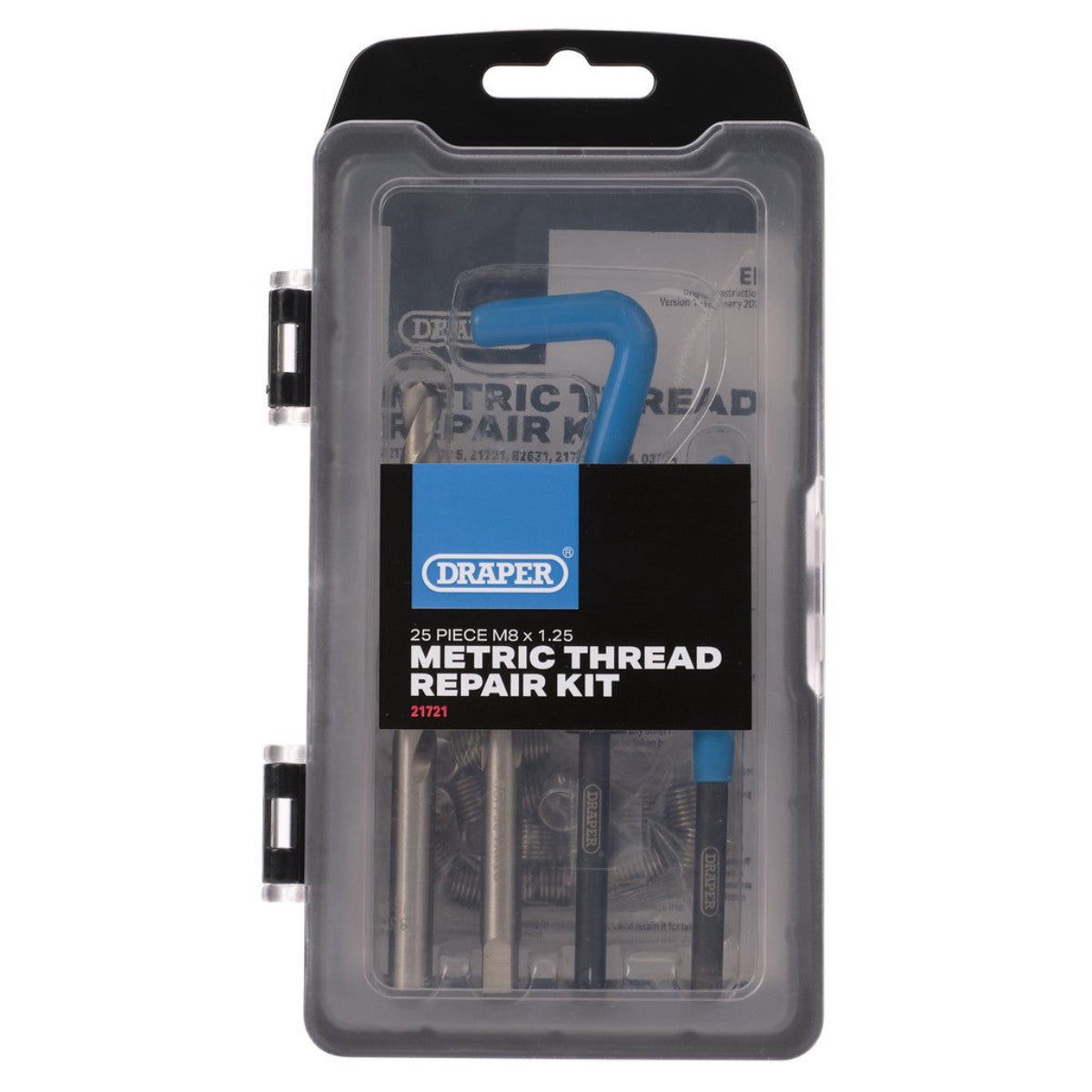 Draper Expert Metric Thread Repair Kit, M8 x 1.25 21721