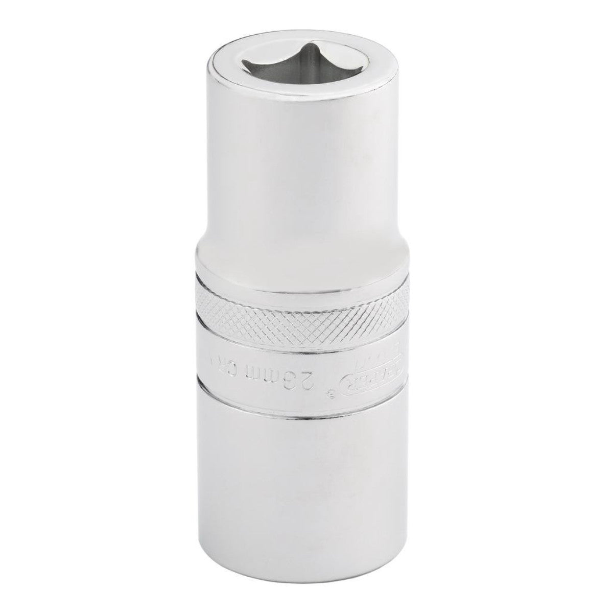 Draper Expert Metric Deep Socket, 1/2" Sq. Dr., Polished Chrome, 23mm 22423