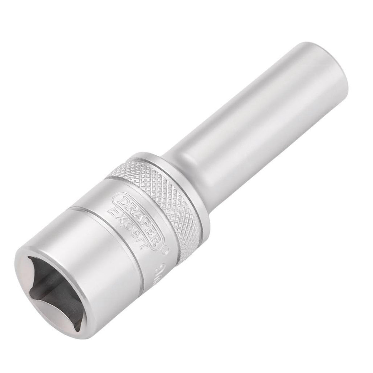 Draper Expert Metric Deep Socket, 1/2" Sq. Dr., Micro Satin Chrome, 9mm 22429