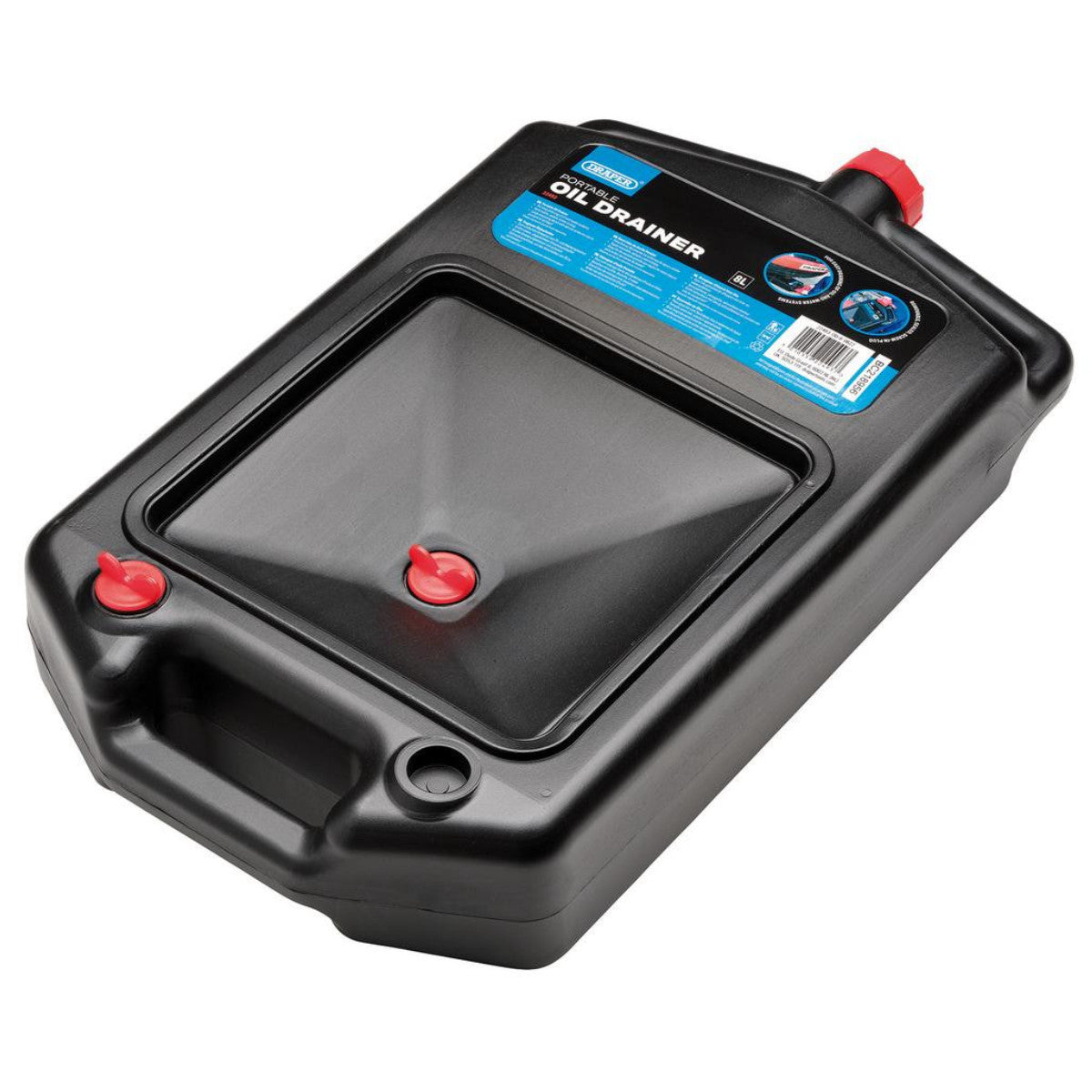 Draper Portable Oil Drainer, 8L 22493