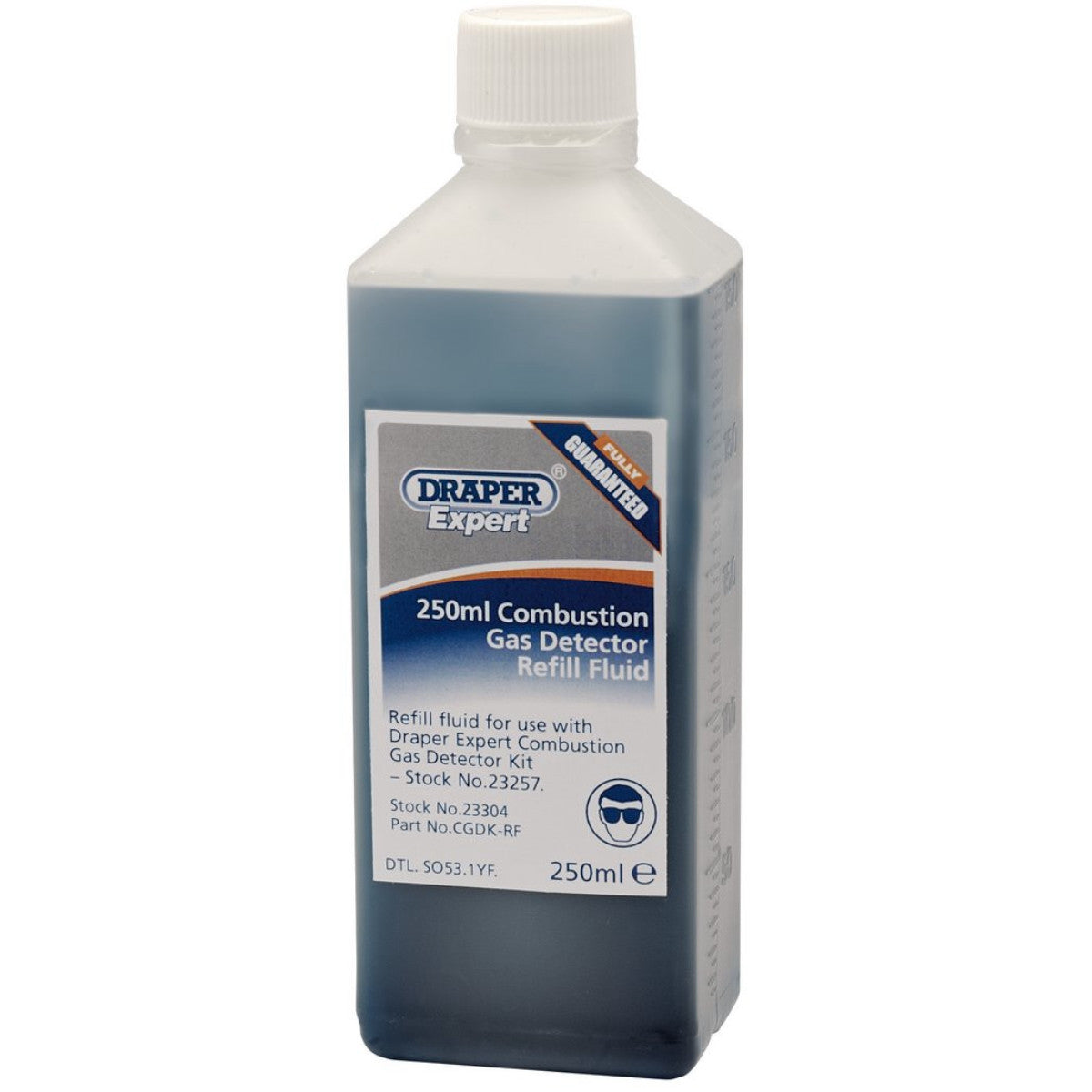 Draper Expert Combustion Gas Detector Fluid, 250ml 23304