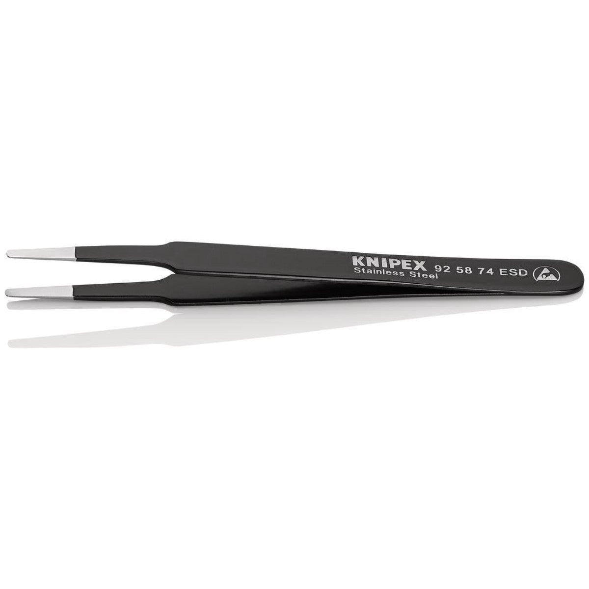 Knipex 92 58 74 ESD Universal Tweezers, 118mm 23362