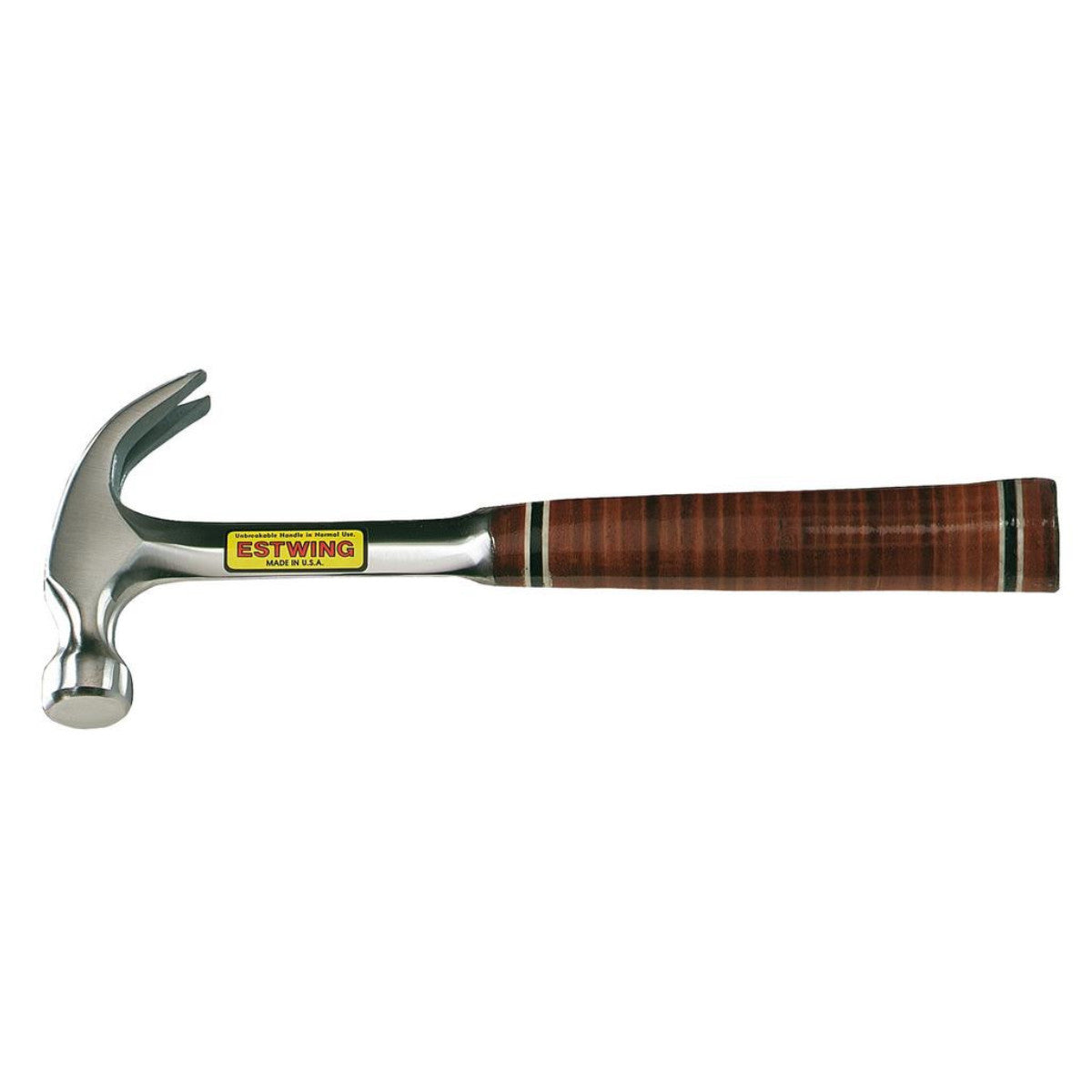 Estwing E12C Curved Claw Hammer with Leather Grip, 12oz/336g 23499