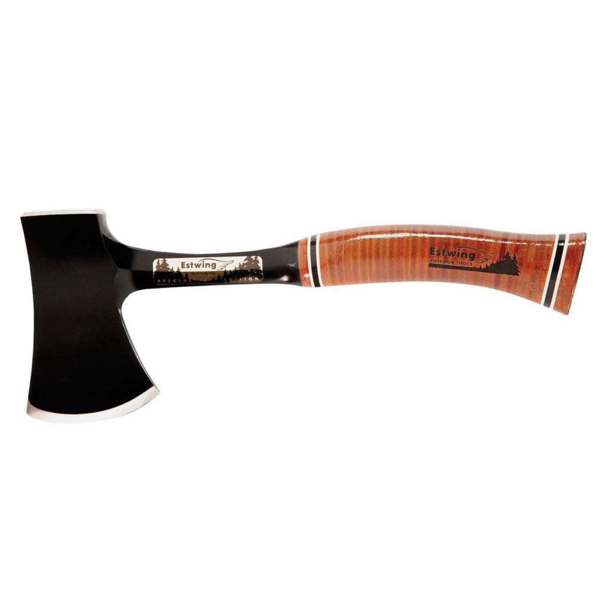 Estwing E24ASEA Special Edition Sportsman's Axe with Leather Grip, 3.25"/83mm 23521