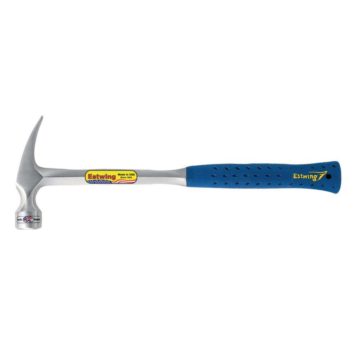 Estwing E3/24SM Milled Face Straight Framing Hammer, 24oz/672g, 16" 23568