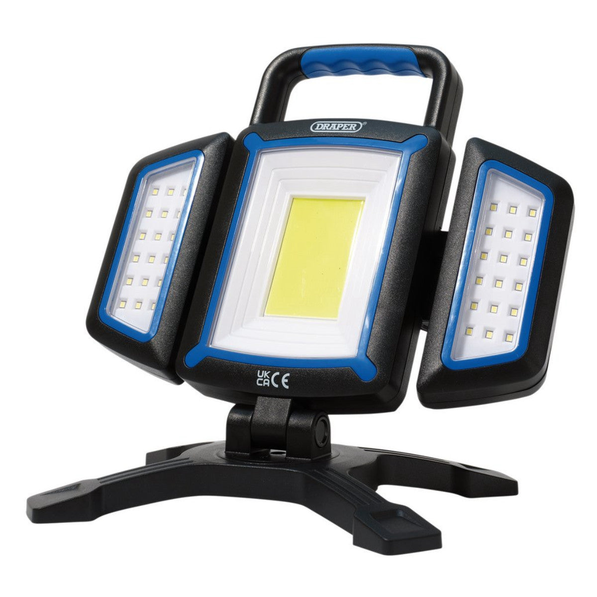 Draper COB SMD Rechargeable Work Light and Powerbank, 18W, 2000 Lumens, USB-C Cable Supplied 23848