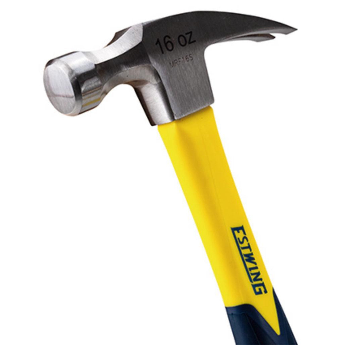 Estwing EMRF16S Sure Strike Straight Claw Hammer with Fibreglass Handle, 16oz/453g 24081