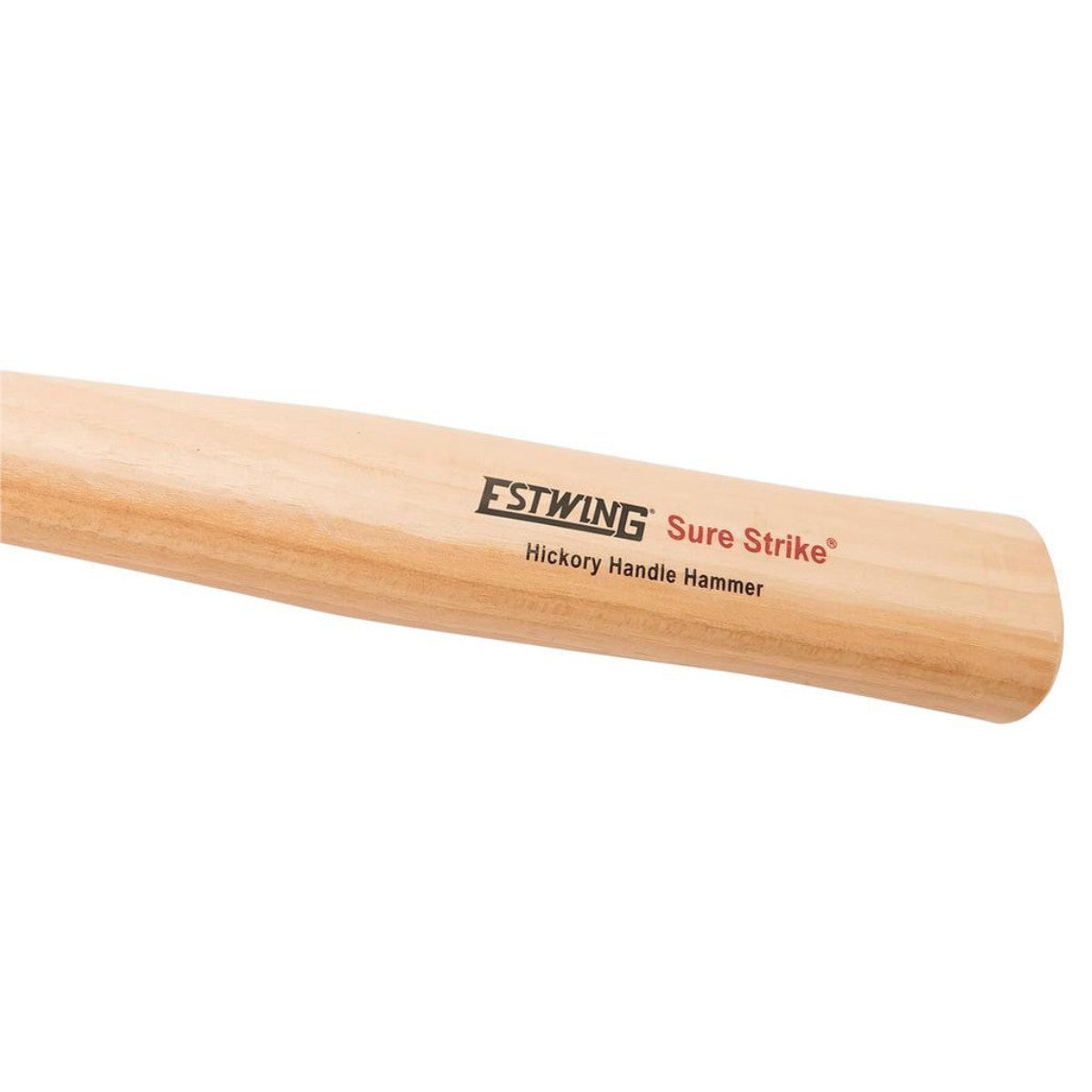 Estwing EMRW20C Sure Strike Curved Claw Hammer with Hickory Handle, 20oz/570g 24087