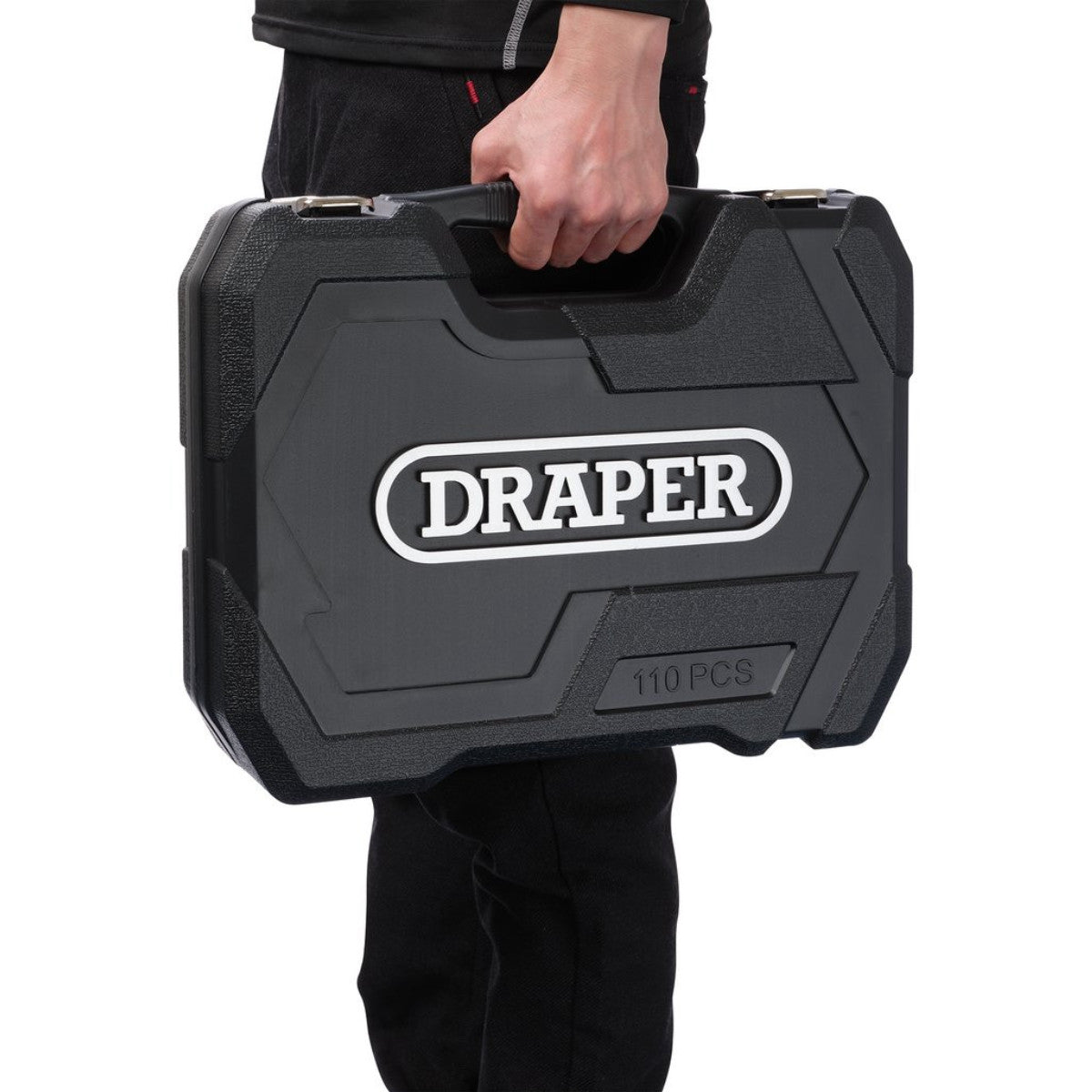 Draper HI-TORQ Metric Socket and Bit Set, 1/4" and 1/2" Sq. Dr. (110 Piece) 24230