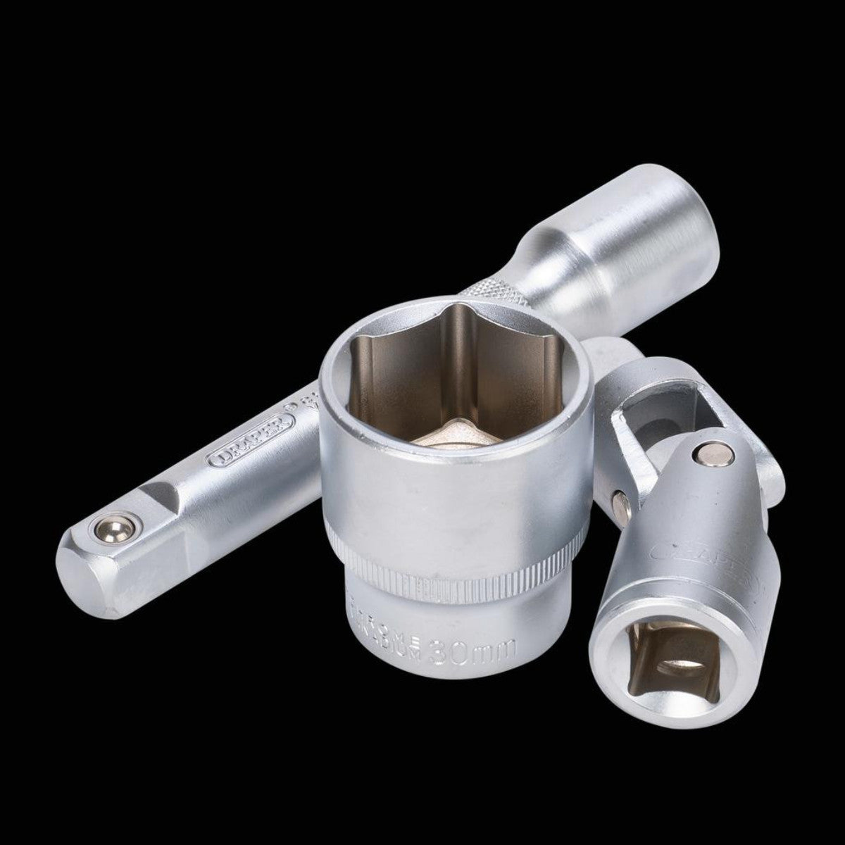 Draper HI-TORQ Metric Socket and Bit Set, 1/4", 3/8" and 1/2" Sq. Dr. (219 Piece) 24232