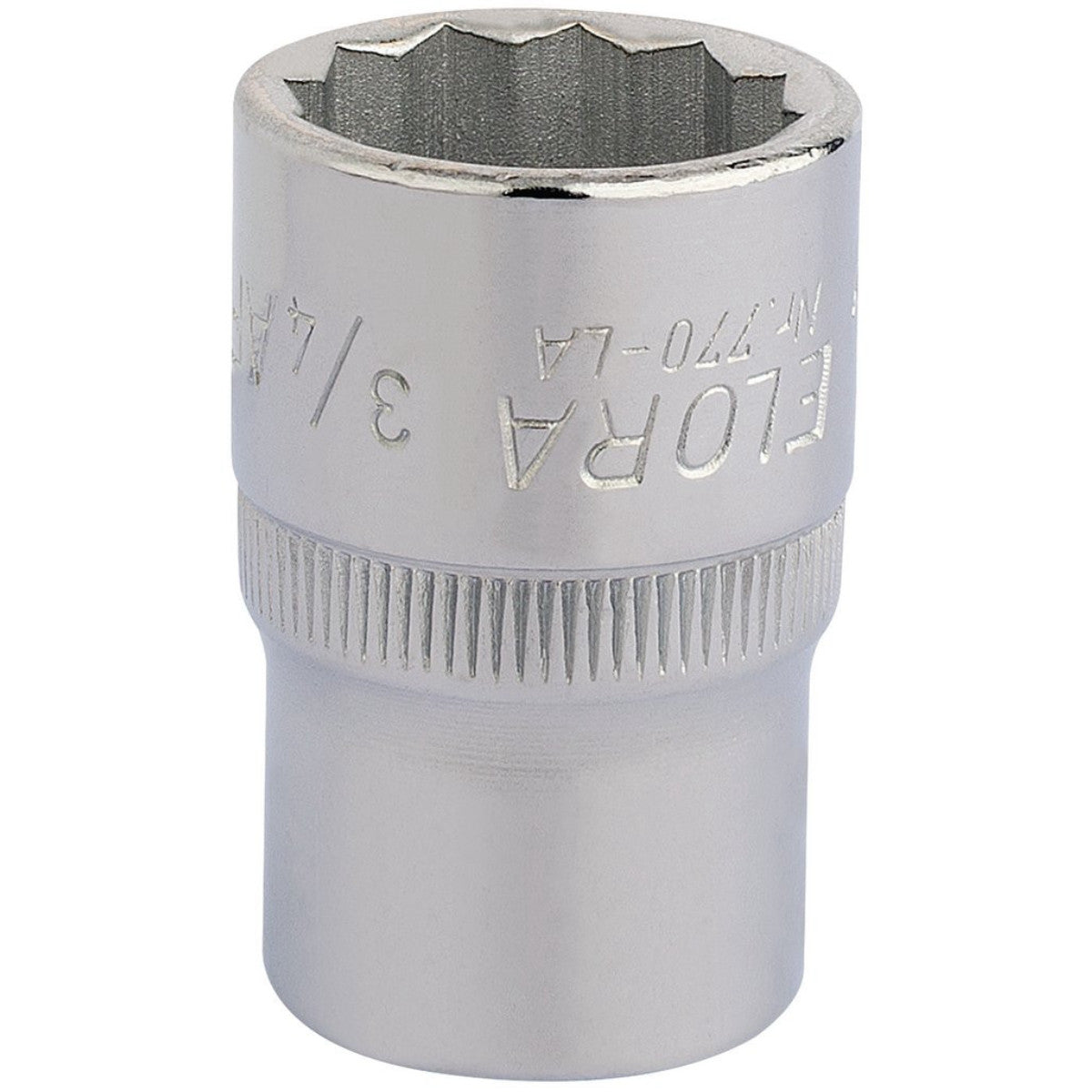 Elora Bi-Hexagon Socket, 1/2" Sq. Dr., 3/4" 24418