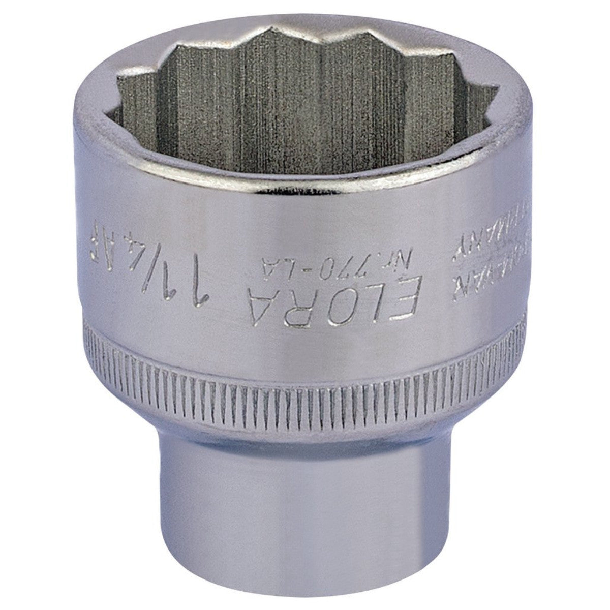Elora Bi-Hexagon Socket, 1/2" Sq. Dr., 1 1/4" 24517
