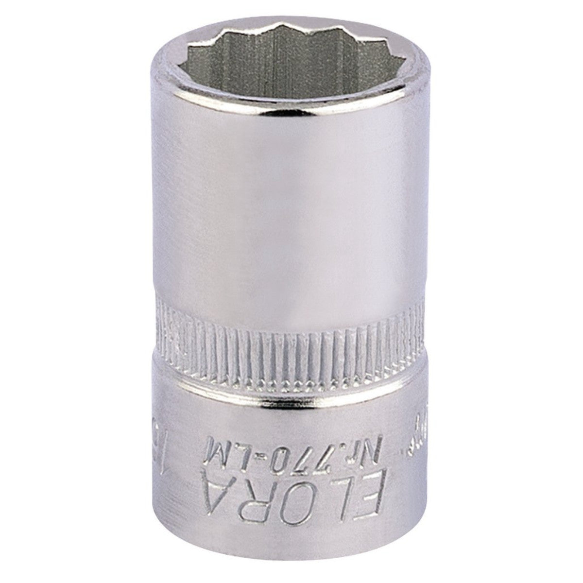 Elora Bi-Hexagon Socket, 1/2" Sq. Dr., 16mm 24616