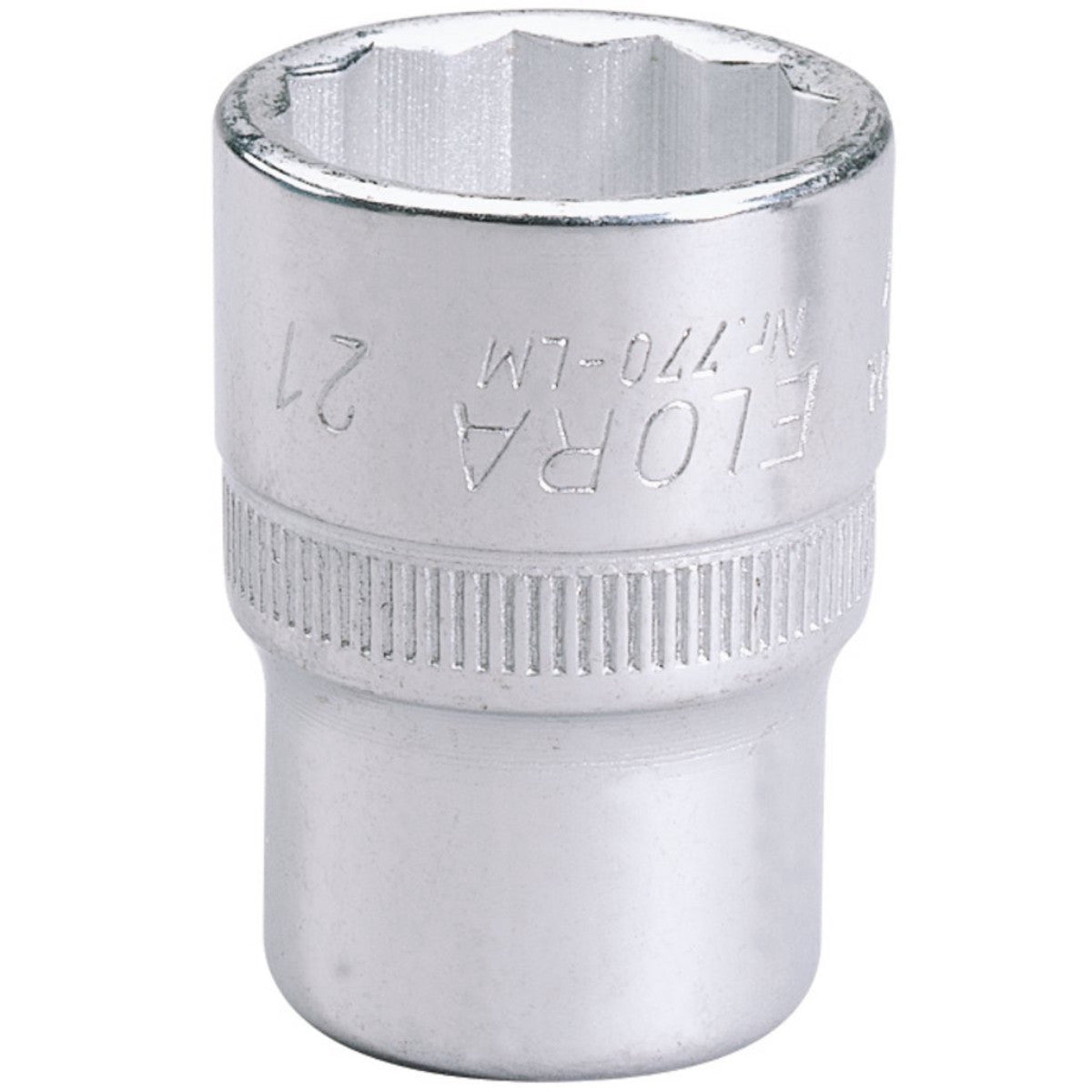 Elora Bi-Hexagon Socket, 1/2" Sq. Dr., 21mm 24666
