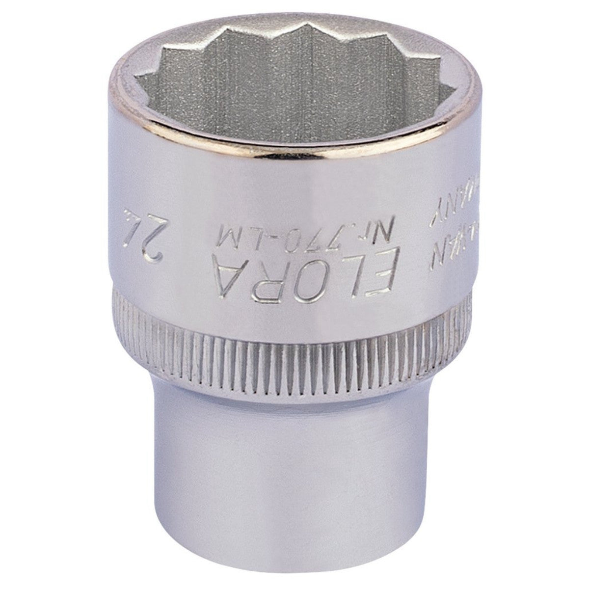 Elora Bi-Hexagon Socket, 1/2" Sq. Dr., 24mm 24690