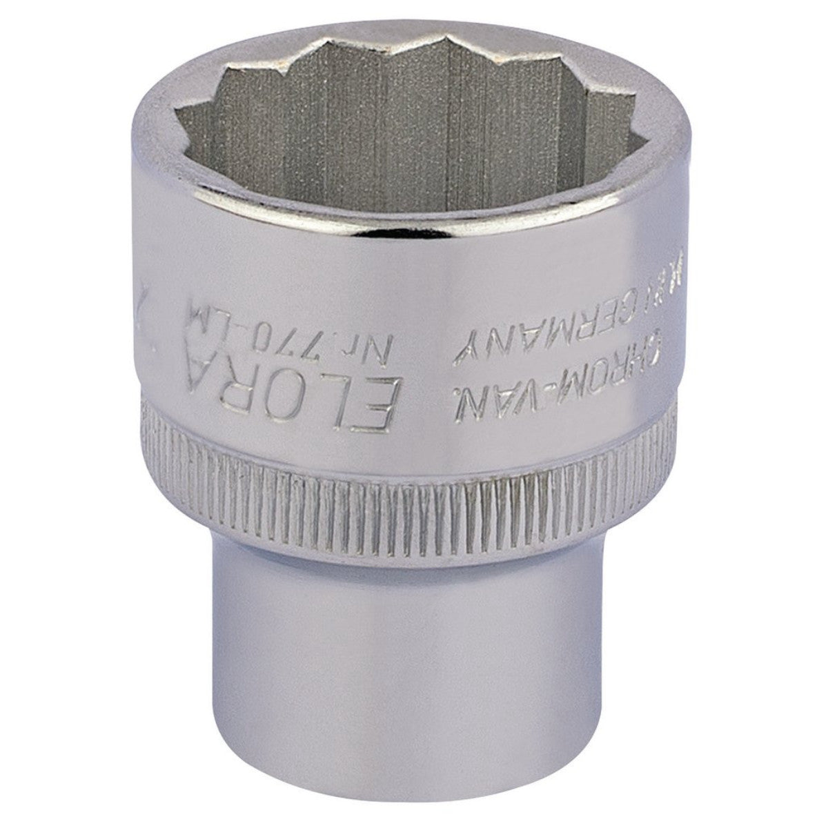 Elora Bi-Hexagon Socket, 1/2" Sq. Dr., 27mm 24723