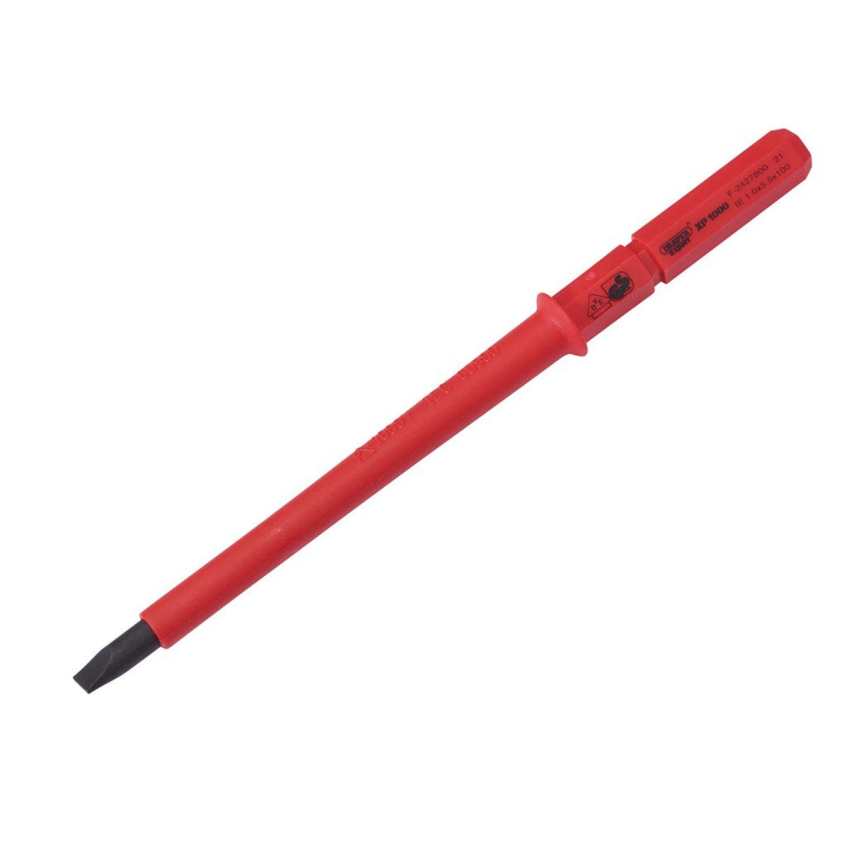 XP1000 VDE Plain Slot Interchangeable Screwdriver Blade, 5.5 x 100mm 24739