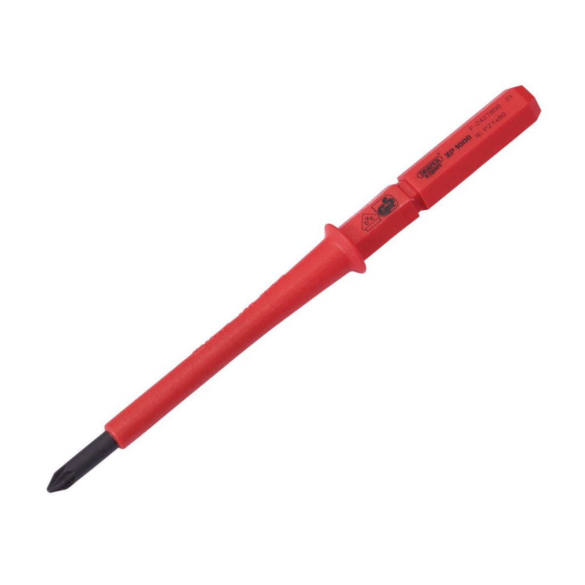 XP1000 VDE PZ Type Interchangeable Screwdriver Blade, No.1 x 80mm 24745