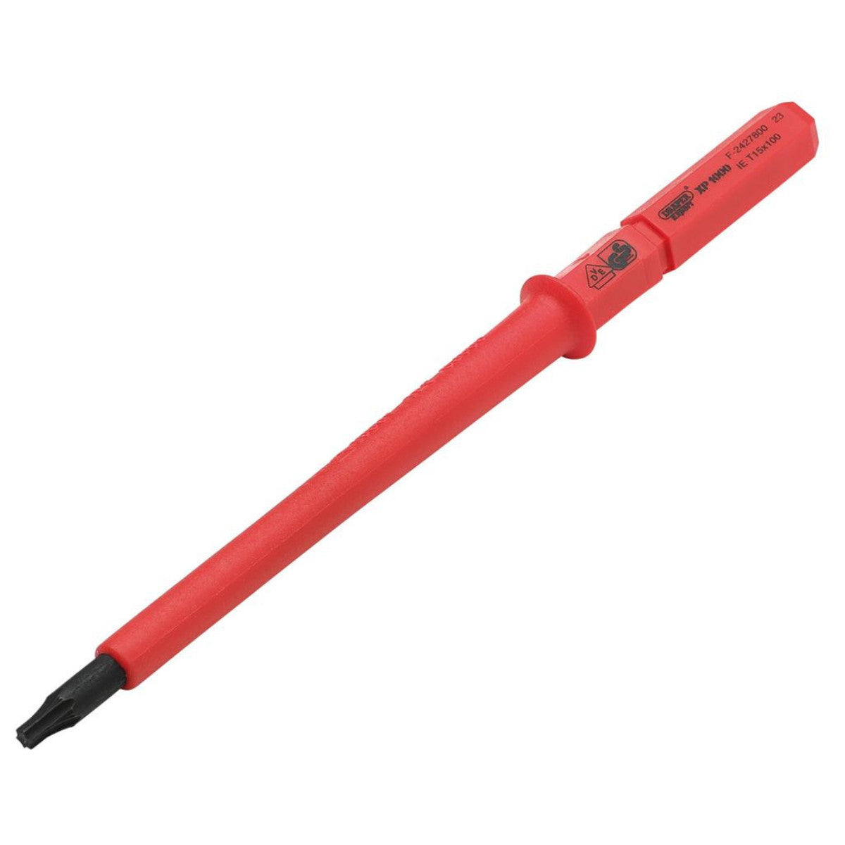 XP1000 VDE Draper TX-STAR Interchangeable Screwdriver Blade, T15 x 100mm 24750