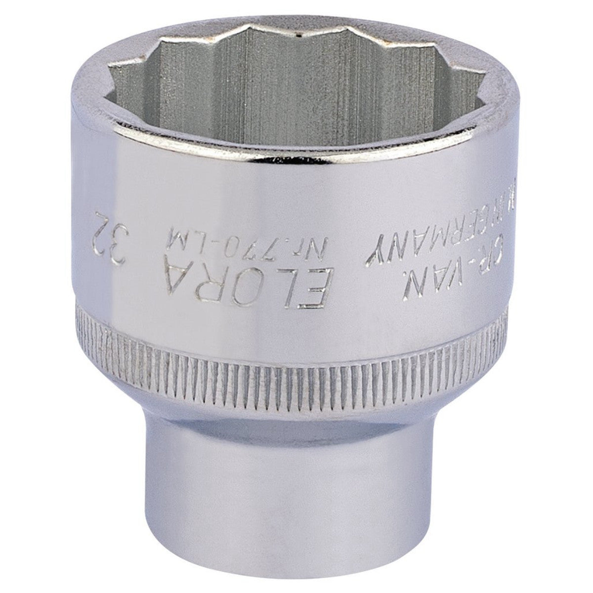 Elora Bi-Hexagon Socket, 1/2" Sq. Dr., 32mm 24765