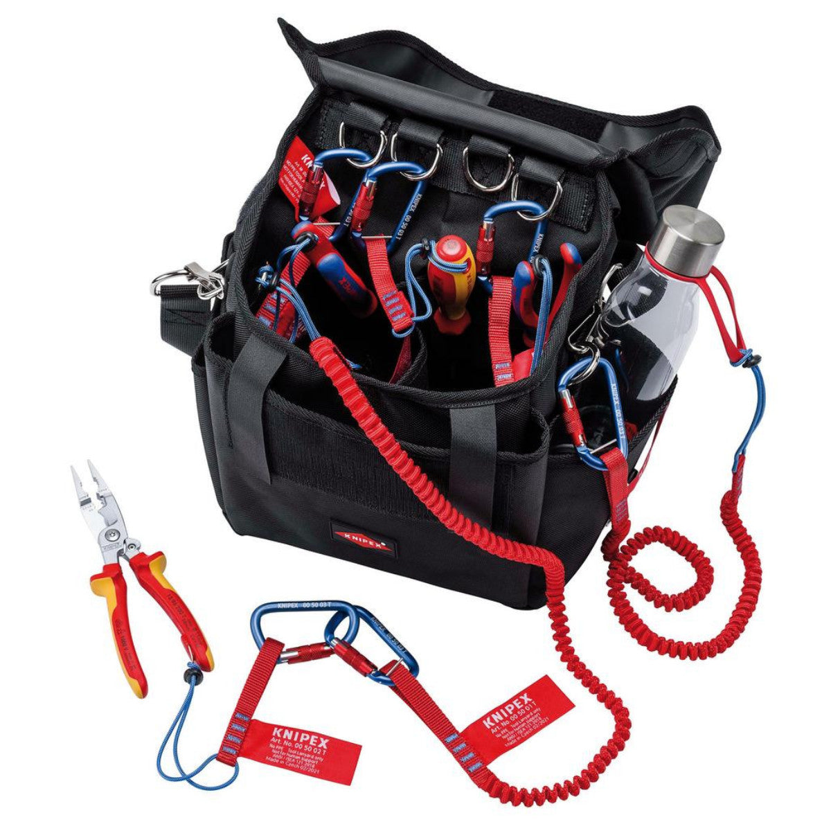 Knipex 00 50 50 T LE Tool Bag for Working at Heights Empty, 300mm 25057