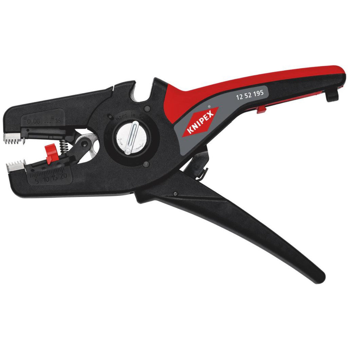 Knipex 12 52 195 SB PreciStrip16 Automatic Insulation Stripper, 190mm 25183