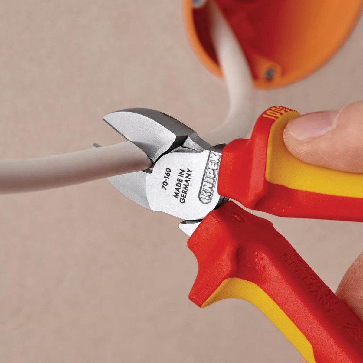 Knipex 70 06 160 T VDE Diagonal Cutter, 160mm 25341