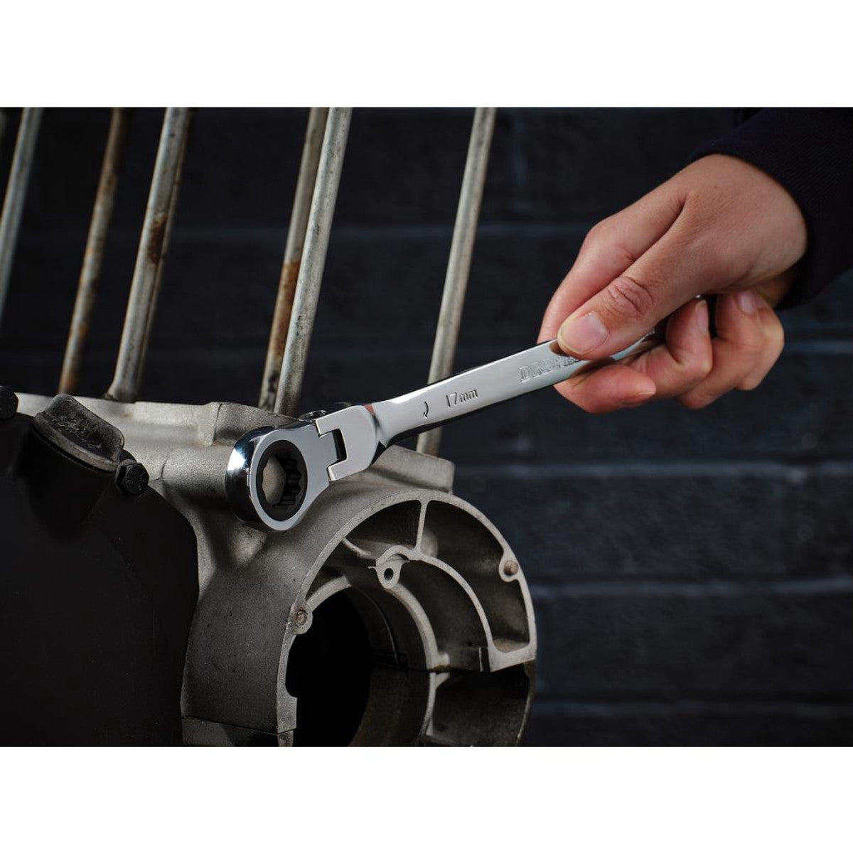 Draper HI-TORQ Metric Ratcheting Combination Spanner Set (7 Piece) 25397
