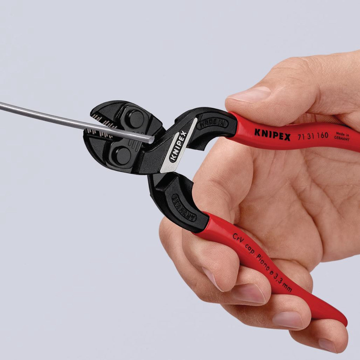 Knipex 71 31 160 SB CoBolt S Compact Bolt Cutters, 160mm 25576