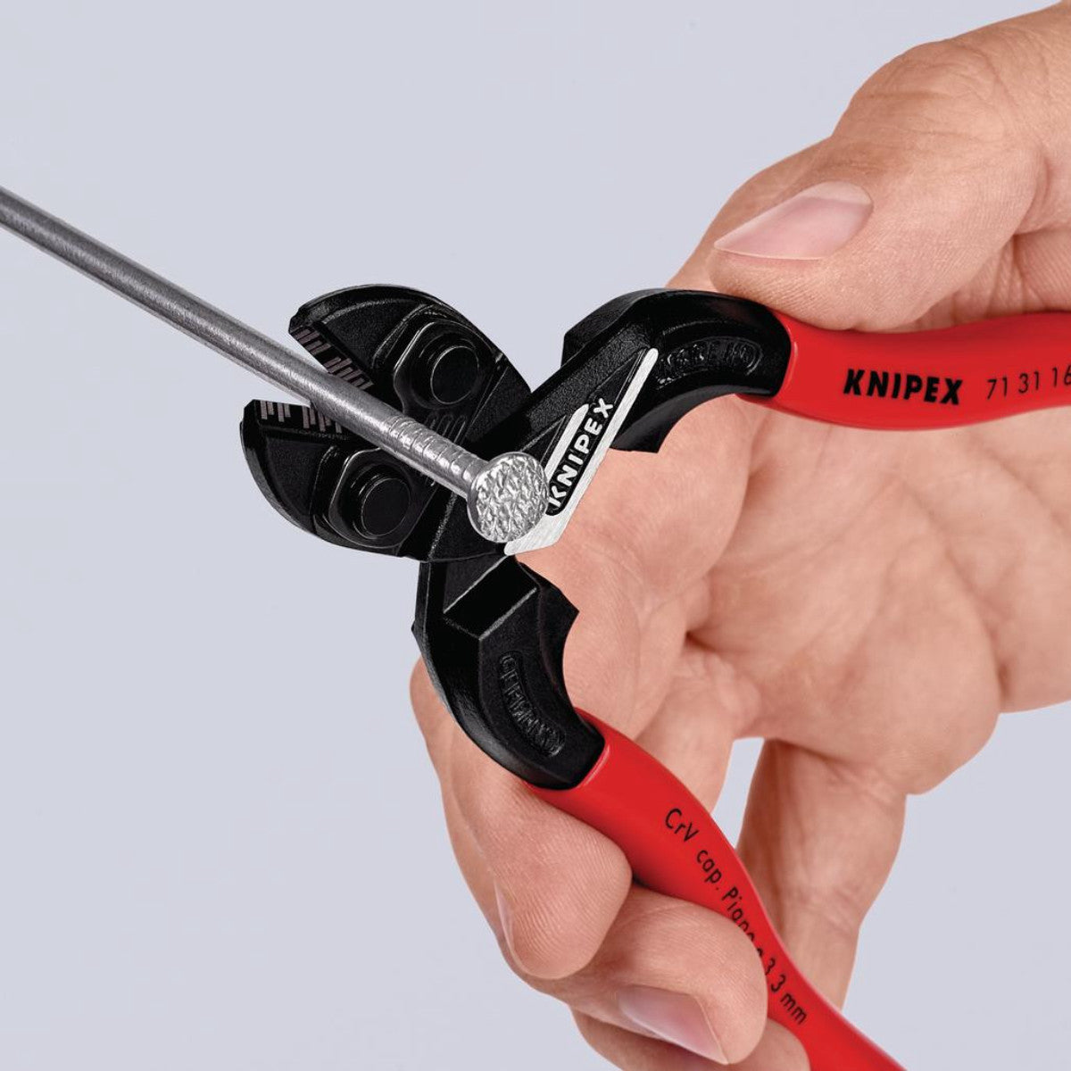Knipex 71 31 160 SB CoBolt S Compact Bolt Cutters, 160mm 25576