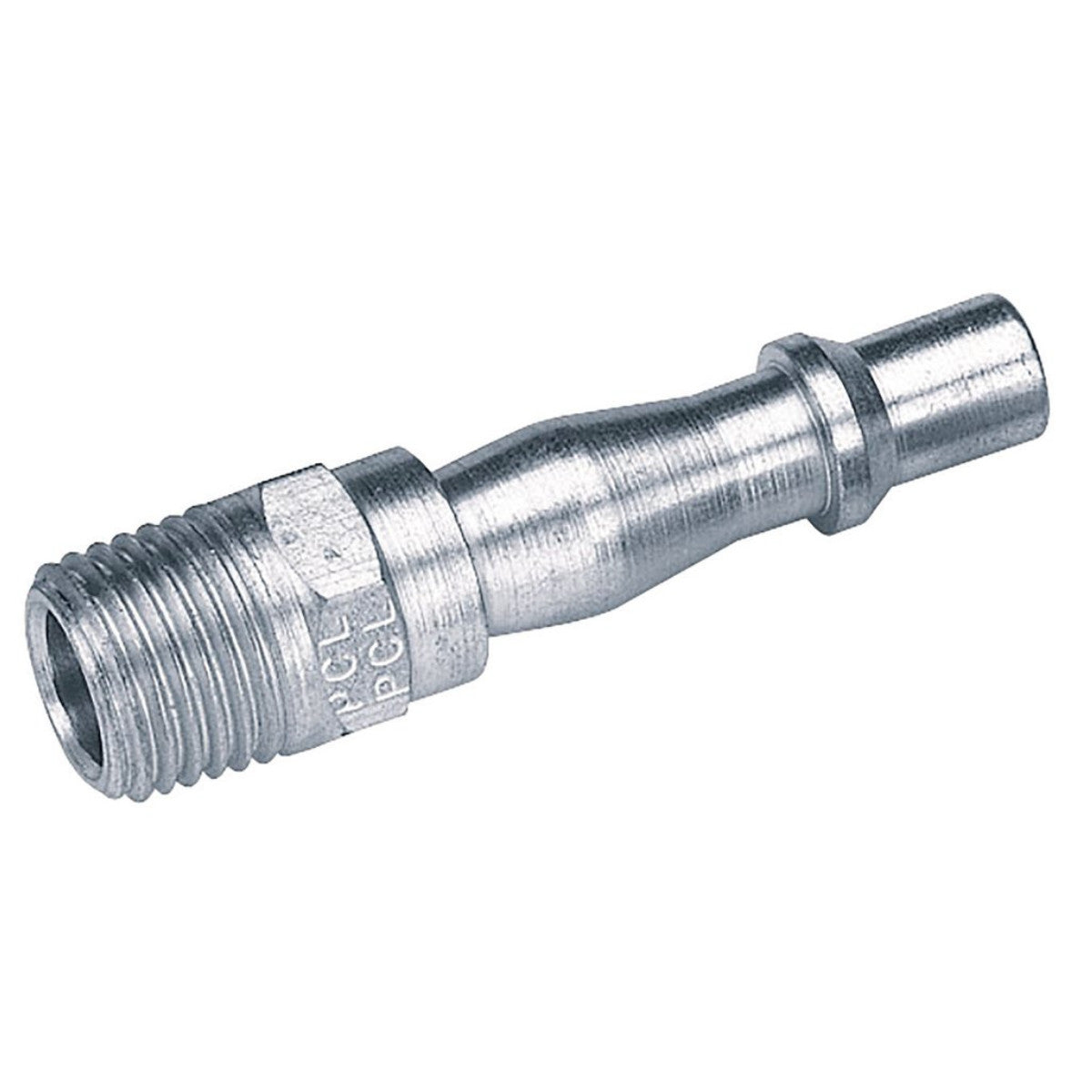 Draper 1/4" Male Thread PCL Coupling Screw Adaptor (Sold Loose) 25790