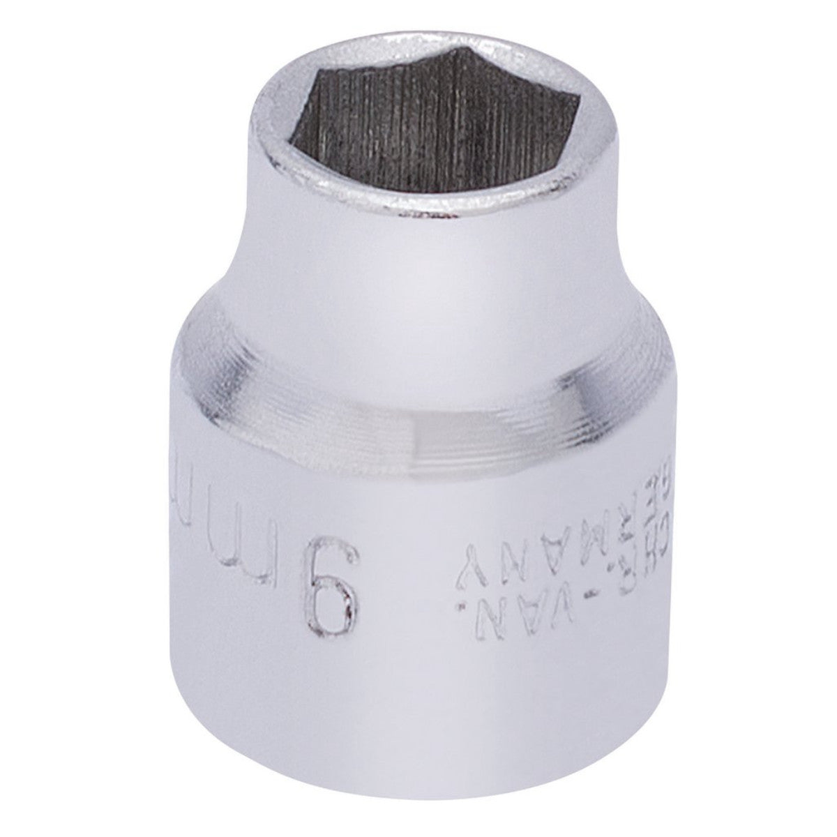 Elora Hexagon Socket, 3/8" Sq. Dr., 9mm 25854