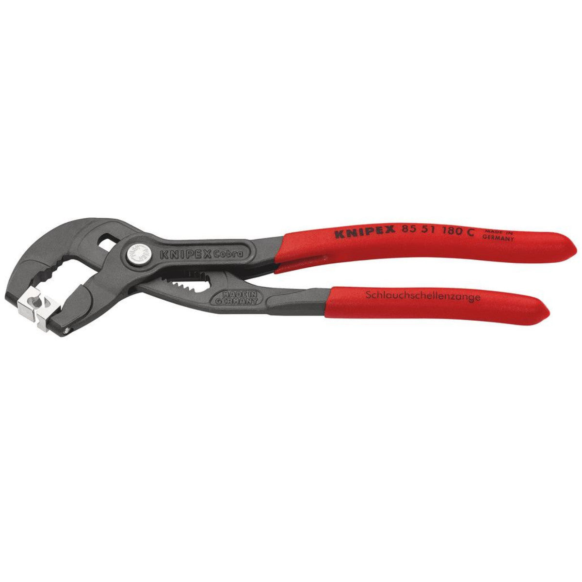 Knipex 85 51 180 C SB Hose Clamp Pliers, 180mm (self-service card/blister) 25941