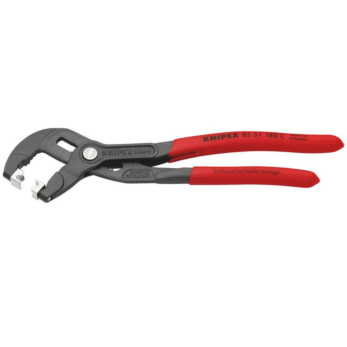 Knipex 85 51 180 C SB Hose Clamp Pliers, 180mm (self-service card/blister) 25941