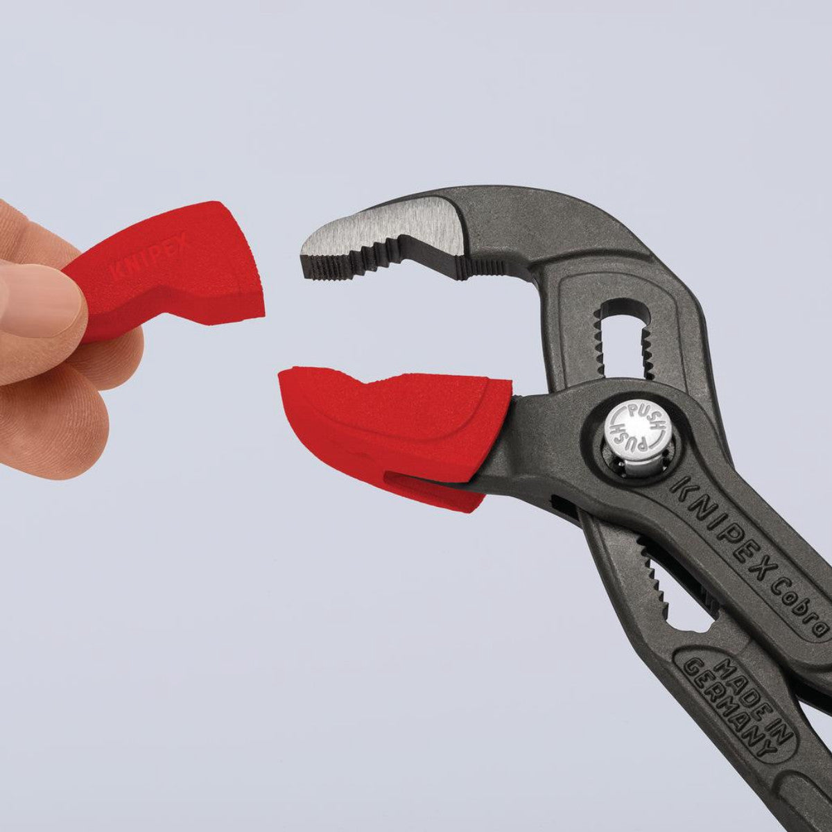 Knipex 87 09 250 V01 3 Pairs Of Plastic Jaws For All 87 XX 250 Models, (Models From 2007) 26003