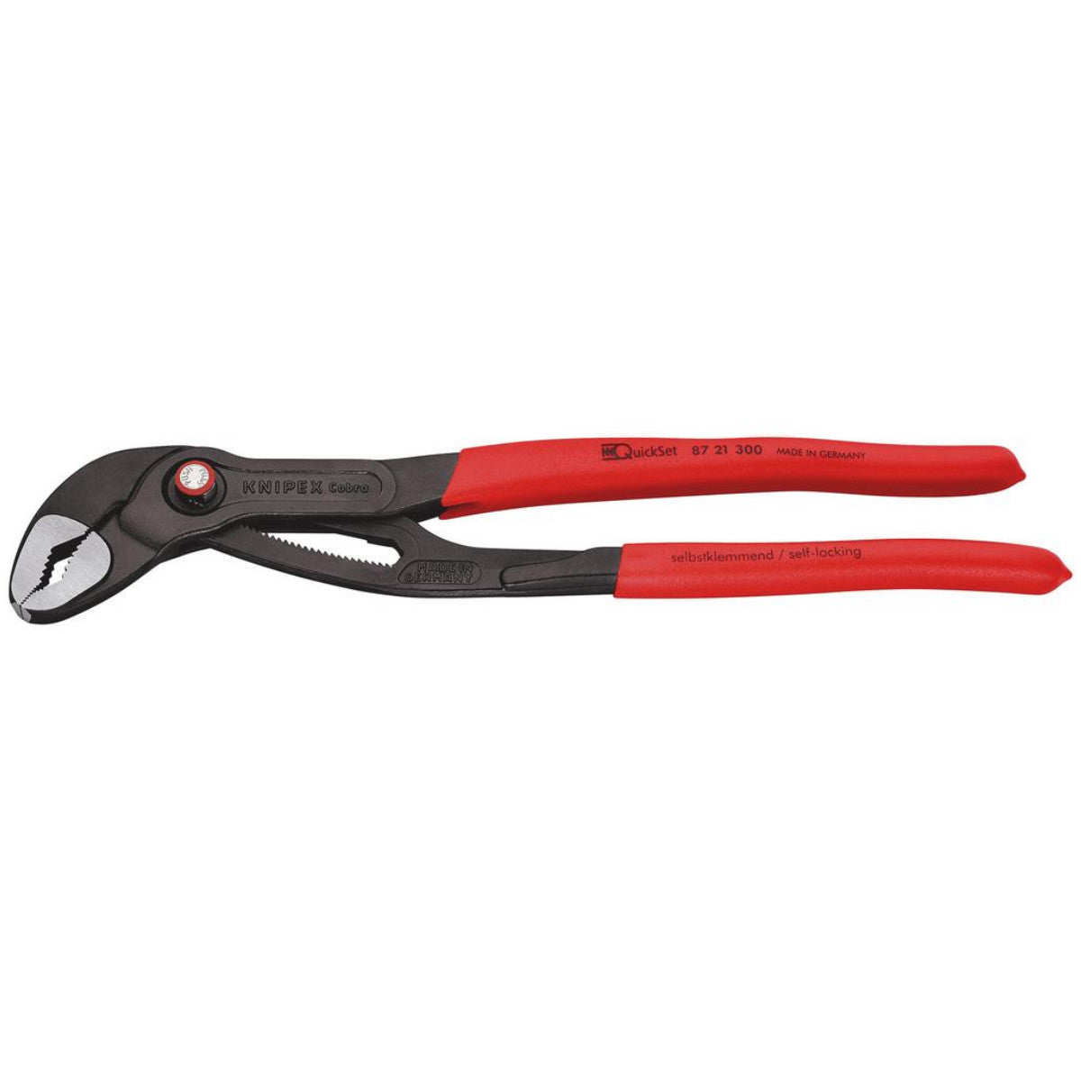 Knipex 87 21 300 SB Cobra QuickSet High-Tech Water Pump Pliers, 300mm 26005