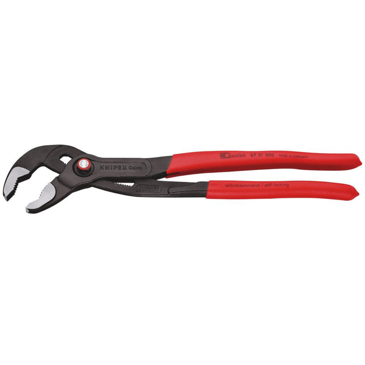 Knipex 87 21 300 SB Cobra QuickSet High-Tech Water Pump Pliers, 300mm 26005