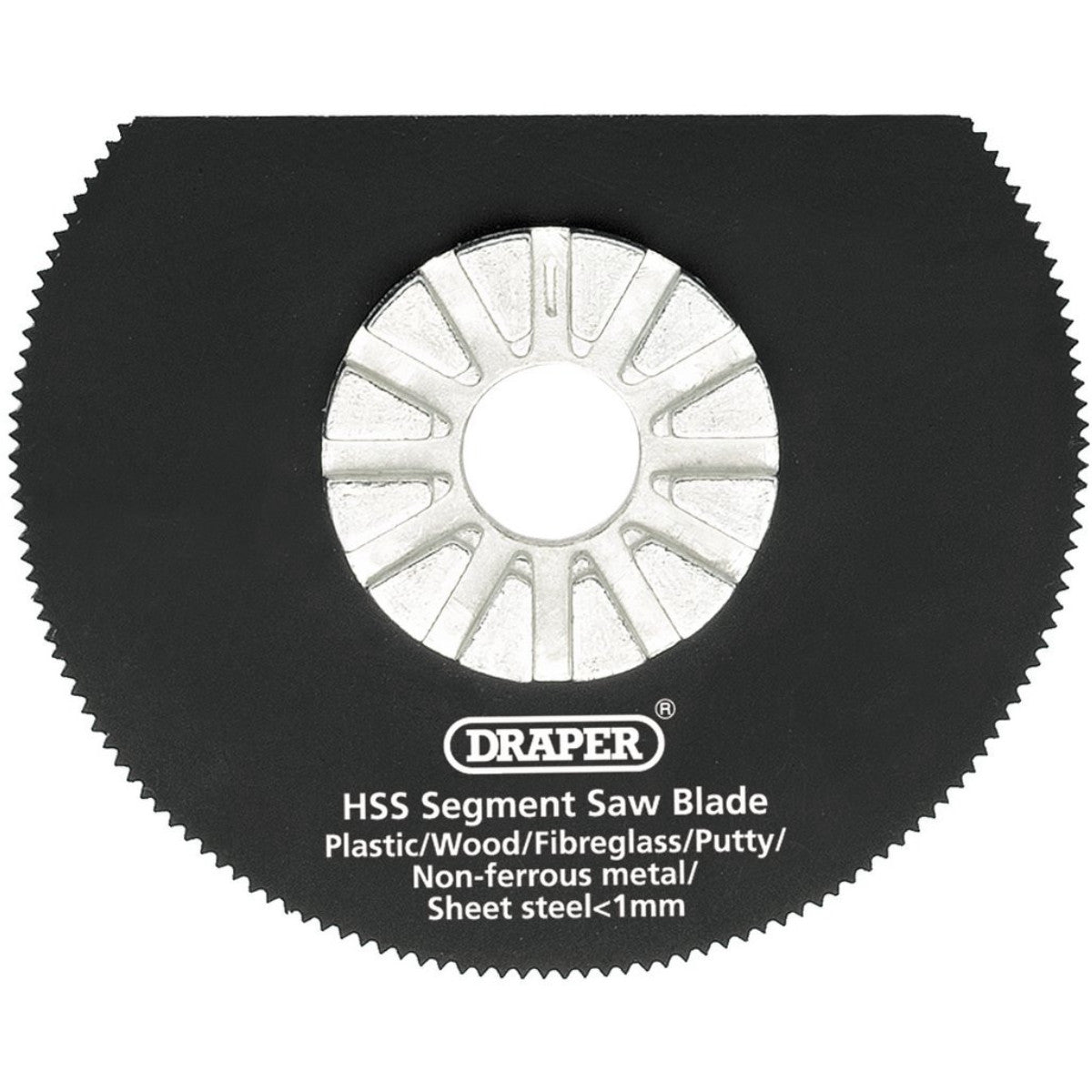 Draper HSS Segment Saw Blade, 63mm Diameter, 18tpi 26057