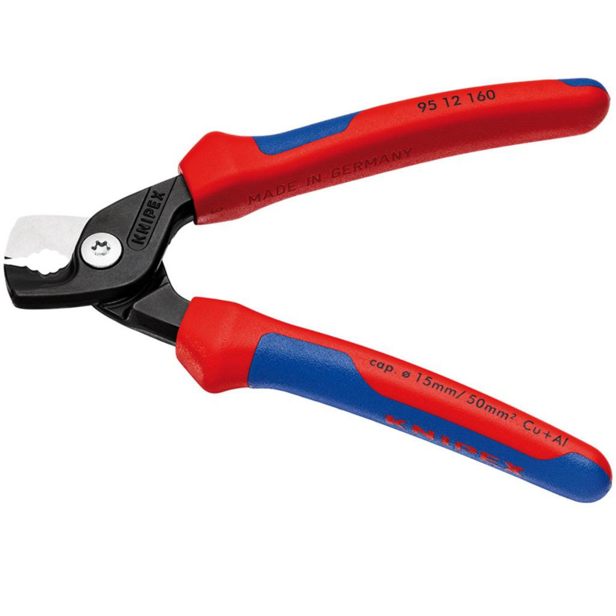 Knipex 95 12 160 SB StepCut Cable Shears, 160mm 26112