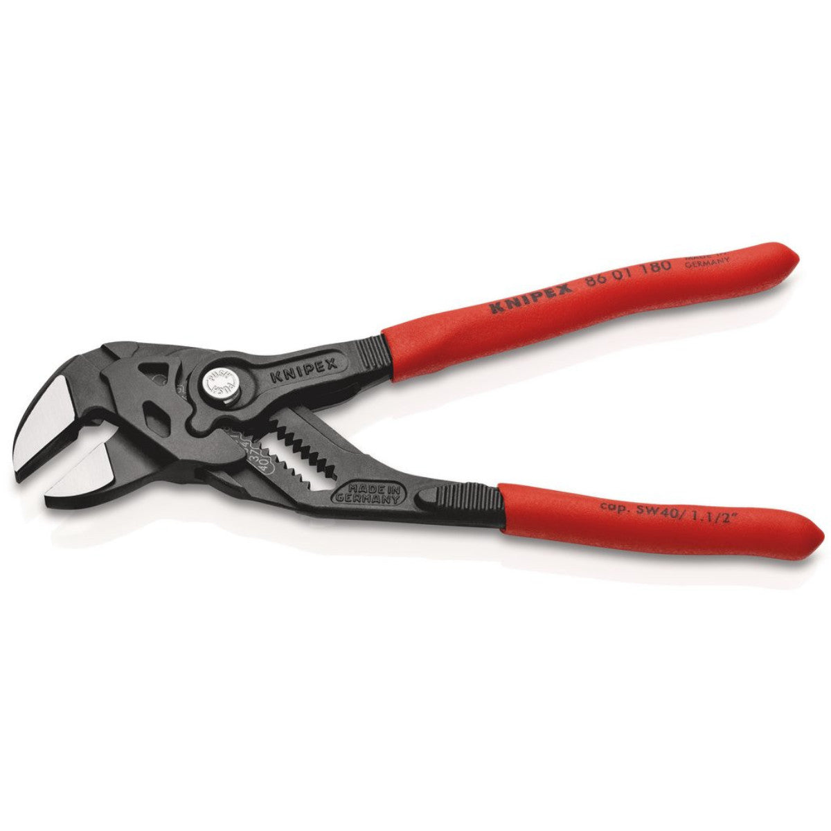 Knipex 86 01 180 SB Pliers Wrench, 180mm 26811
