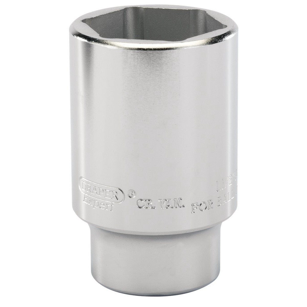Draper Expert Ball Joint Socket, 1/2" Sq. Dr., 38mm or 1.1/2" AF 26916