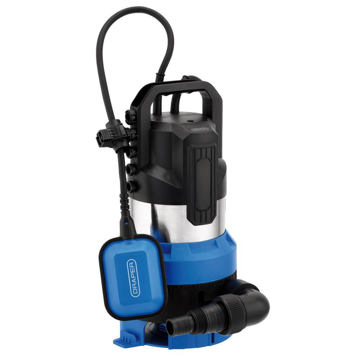 Draper 230V Submersible Clean/Dirty Water Pump and Puddle Sucker, 330L/min, 850W 27481
