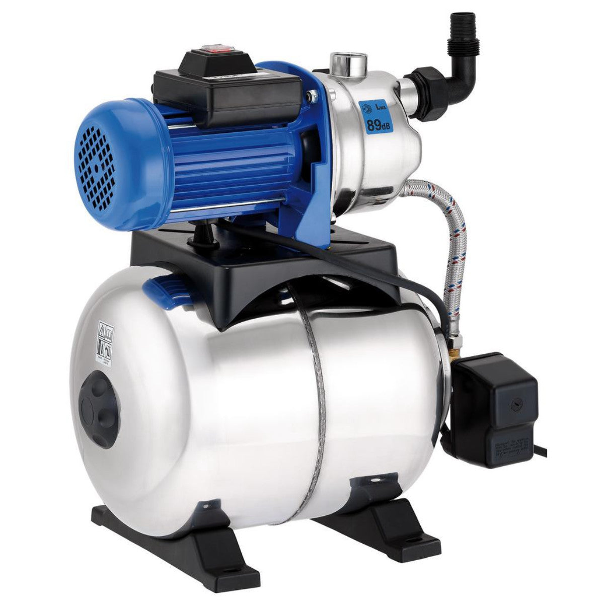Draper 230V Stainless Steel Booster Pump, 50L/min, 800W 27483