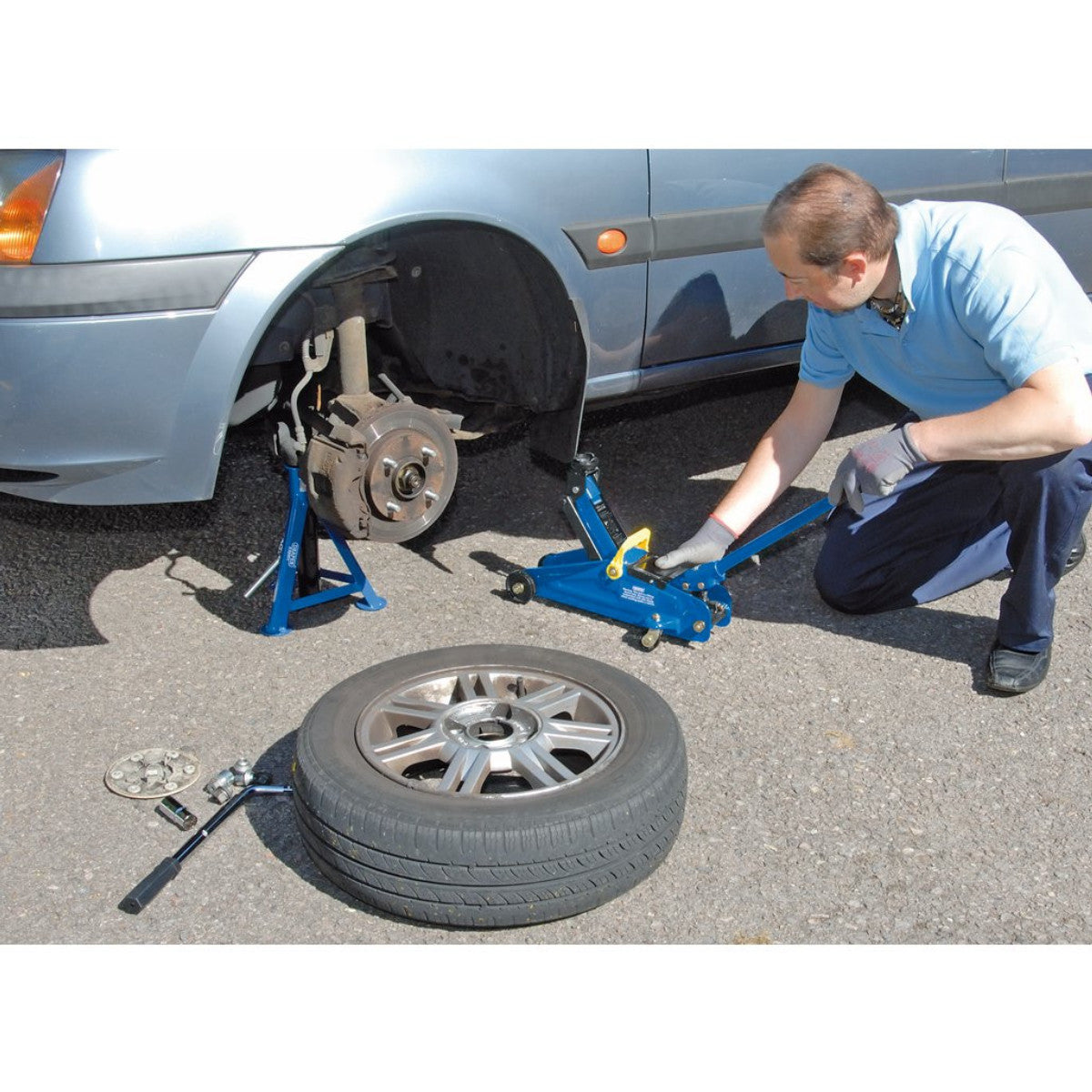 Draper Trolley Jack, 2 Tonne 27634